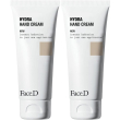 face d hydra hand cream crema mani idratante 2x60 ml