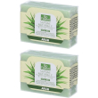 bio essenze sapone naturale aloe 100 g 2x100 g