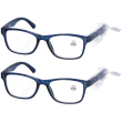 occhiale per presbiopia contacta element blu +2,50 1 pezzo 2x1 st