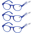 contacta wall street occhiale per la presbiopia blu +2,50 3x1 st