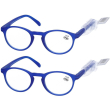 contacta wall street occhiale per la presbiopia blu +2,50 2x1 st