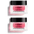 lierac glow fresh il gel-crema freschezza e luminosità 50ml 2x50 ml