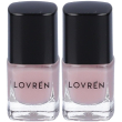 lovren nail care smalto unghie nude 2x5 ml
