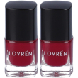 lovren nail care smalto unghie rosso sangria 2x5 ml
