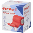 presteril benda elastica autoadesiva 7,5cm x 4,5m colore rosso 4x1 st