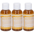 dr. bronner’s sapone liquido 18-in-1 agli agrumi 60 ml 3x60