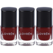 lovren nail care smalto unghie bordeaux 3x5 ml