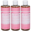 dr. bronner’s sapone liquido 18-in-1 cherry blossom 240 ml 3x240