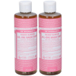 dr. bronner’s sapone liquido 18-in-1 cherry blossom 240 ml 2x240