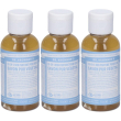 dr. bronner’s sapone liquido 18-in-1 baby unscented 60 ml 3x60