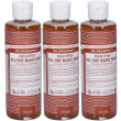 dr. bronner’s sapone liquido 18-in-1 all'eucalypto 240 ml 3x240
