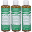 dr. bronner’s sapone liquido 18-in-1 alla mandorla 240 ml 3x240