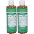 dr. bronner’s sapone liquido 18-in-1 alla mandorla 240 ml 2x240