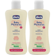 chicco baby moments olio massaggio 2x200 ml