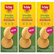 schär vanilla creams biscotti senza glutine e zucchero 3x115 g