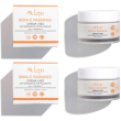 lepo skin+c radiance crema viso antiossidante rivitalizzante 2x50 ml