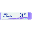 boiron thuya occidentalis 30ch globuli, rimedio omeopatico, tubo da 30ch, trattamento naturale