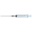 safety siringa sterile 5ml g23, siringa monouso, 1 pezzo, ago indolore