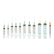 siringa 10 ml ago gauge 22 numero 12 cono centrale 1 pezzo pz siring
