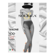 collant donna naomi nero 100 denari coprente modellante taglia 5