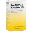 magnesio carbonato 100 capsule - integratore per l'energia