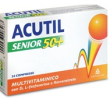 acutil senior 50+ 24 compresse - integratore multivitaminico