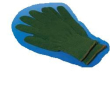 guanto in puro cotone misura 8,5 in filo verde traspirante ed assorbente 50 pezzi