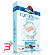 cerotto master-aid cutiflexmed strip trasparente impermeabile supporto in poliuretano 4 formati asso