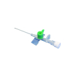ago cannula a 2 vie 18g 45mm verde - 1 pezzo, dispositivo medico per somministrazione endovenosa