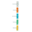 safety ago a farfalla gauge 25 lunghezza tubo 30 cm 1 pezzo