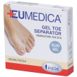 divaricatore per dita dei piedi gel toe separator s 1 st
