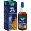 esi - erbe della notte, integratore alimentare in gocce a base di passiflora, camomilla e valeriana,