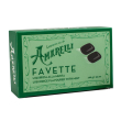 favette amarelli menta 100g – caramelle di liquirizia pura alla menta senza zucchero