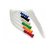 catetere nelaton femminile ch16 - 30 pezzi, pvc trasparente, punta dritta