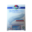 master aid quadramed cerotti in tnt con tampone disinfettante formato medio (20 pz)