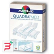 cerotto master-aid quadra dermoattivo formati assortiti 40 pezzi