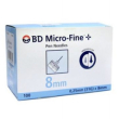 aghi penna insulina microfine g31 8 mm 100 pezzi - bd micro-fine
