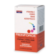 reinforce ferro - vitamina c - rame - acido folico 30 compresse - integratore per stanchezza e affat