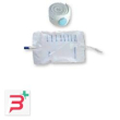 sacca raccogli urina da gamba per incontinenza in pvc 750 ml tubo raccordo diritto 10 cm+rubinetto s