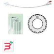 catetere vescicale in silicone profilcath plus scanalato 2 vie ch18 lunghezza 31 cm punta cilindrica