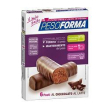 barrette al cioccolato al latte confezione da 12 barrette equivalenti a 6 pasti per un regime alimen
