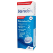 steradent triple action plus 60 compresse effervescenti igienizzanti per dentiere