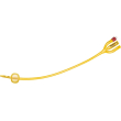 rusch gold - catetere a palloncino a 3 vie - ch24