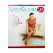 ladygloria collant 24 nero donna modello isabel a compressione graduata elasticizzata riposante