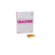 inadine medicazione antisettica non aderente garze con iodio povidone 5 x 5 cm confezione da 25 pezz