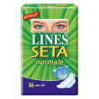 lines seta assorbenti normali con ali 16 pezzi