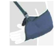 fascia reggibraccio m