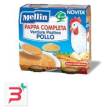 mellin pappa completa pollo 250 g 2 pezzi