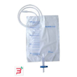 sacca raccolta urina da letto in pvc volume 2000 ml valvola di non ritorno rubinetto scarico t-tap t