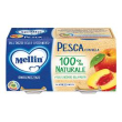 mellin omog pesca mela 2x100g